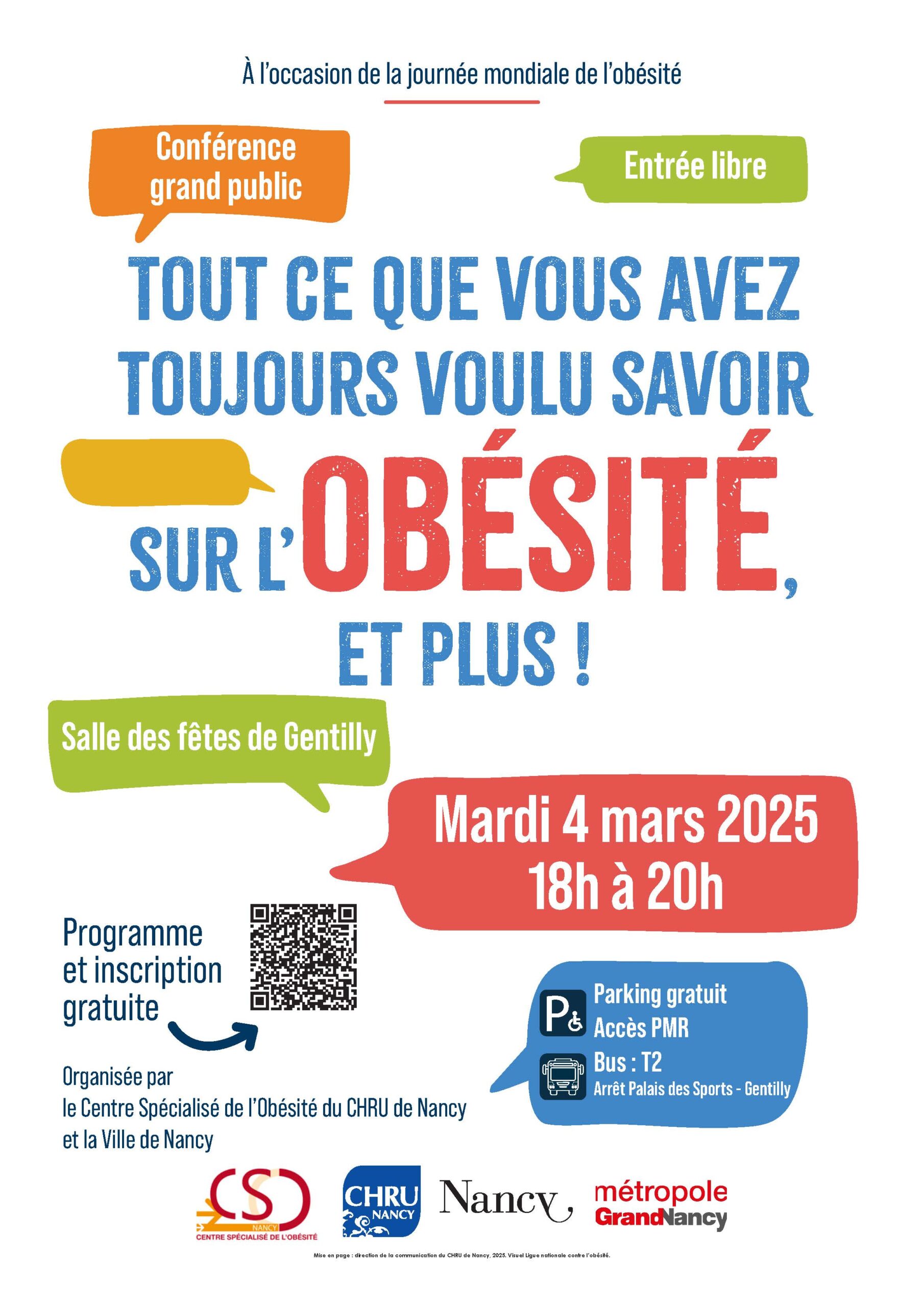Titre : Sensibilisation à l’obésité : Un événement marquant à Nancy pour la Journée mondiale