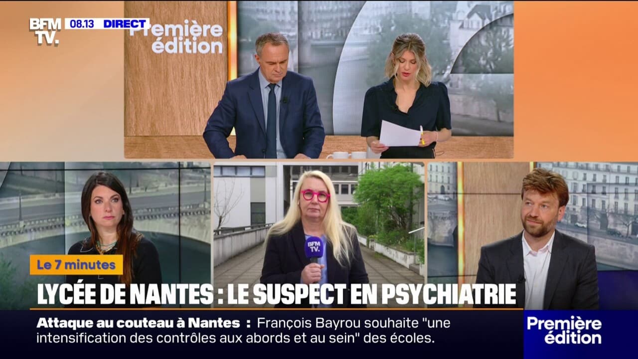 Attaque au couteau à Nantes : Le suspect placé en hôpital psychiatrique