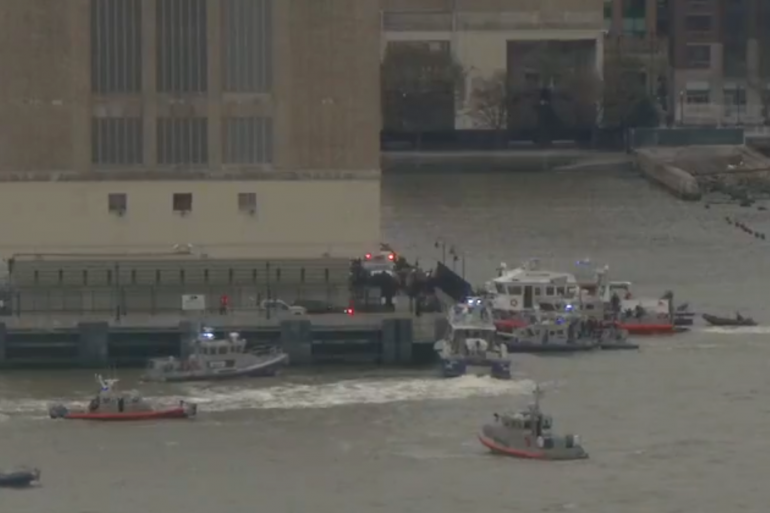 États-Unis : un hélicoptère s’écrase dans le fleuve Hudson, six personnes décédées