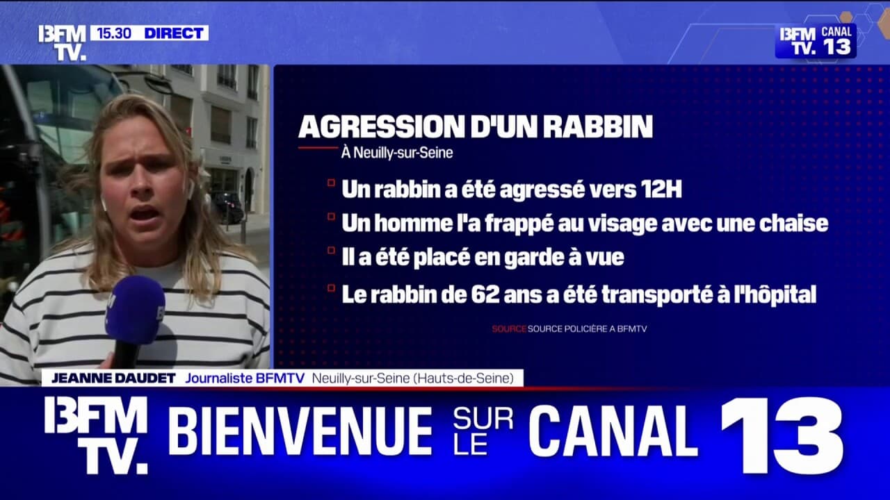 Un rabbin brutalisé à Neuilly-sur-Seine : une violence inacceptable