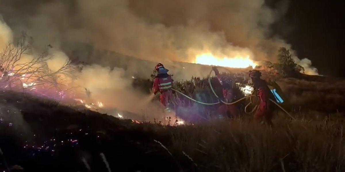 Les incendies dévastateurs du nord-ouest de l’Espagne obligent plus d’un millier de civils à fuir leurs habitations