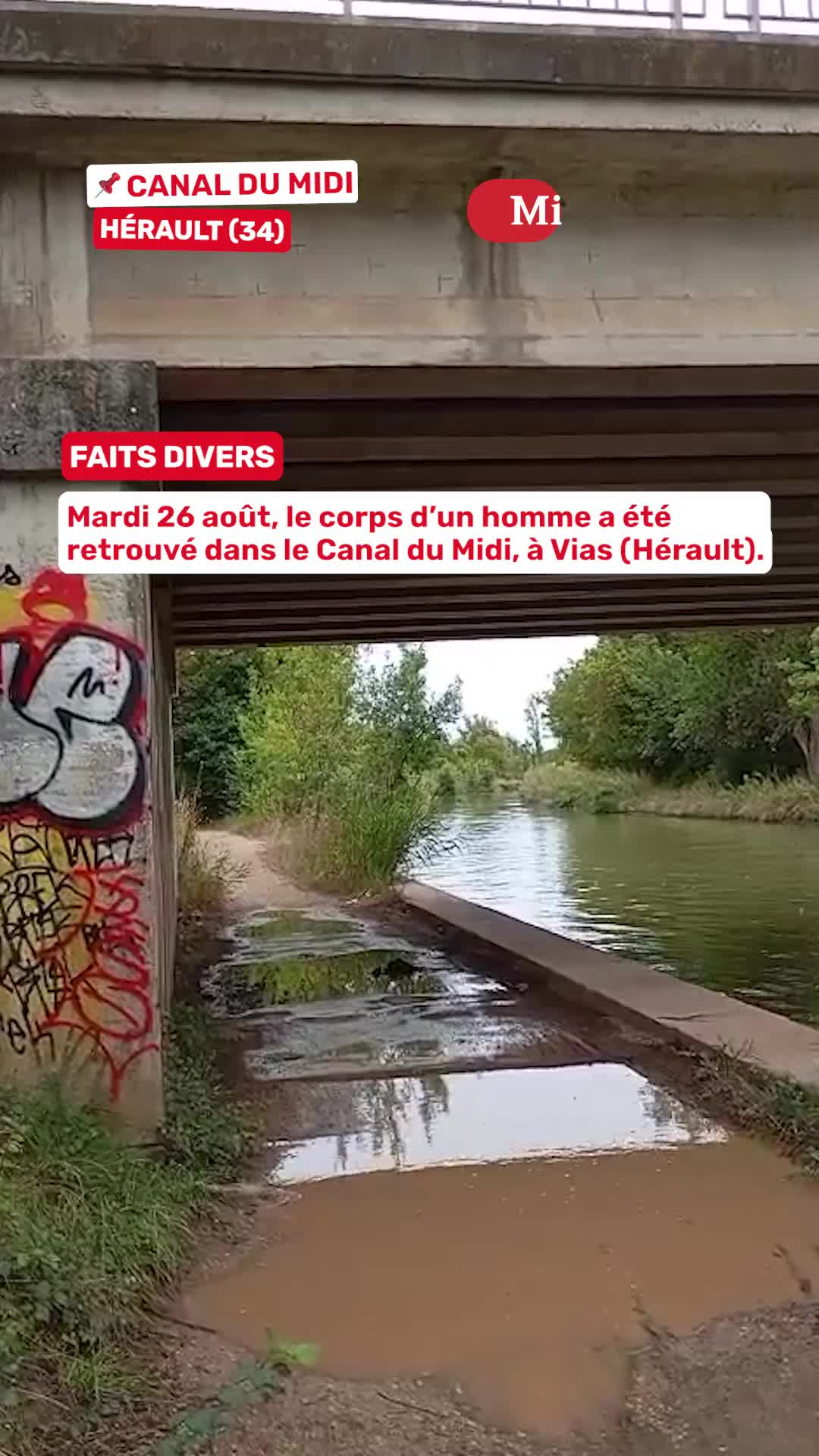 Un homme retrouvé mort dans le canal du Midi : une enquête en cours