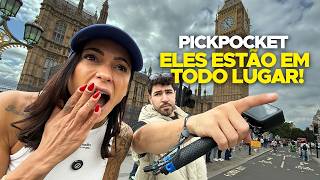 Londres : Un Brésilien s’engage dans une lutte inquiétante contre les pickpockets via les réseaux sociaux