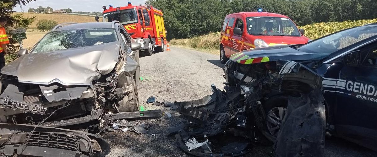 Un gendarme gravement blessé après une collision avec un conducteur évadant l’obtempérance