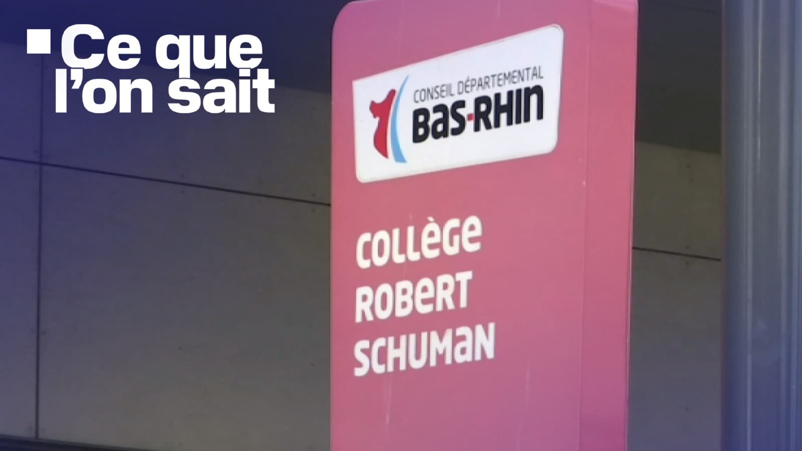 Attaque sanglante d’une enseignante dans le Bas-Rhin : un adolescent de 14 ans provoque le chaos