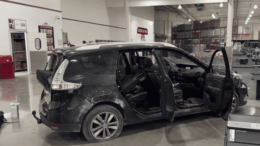 Braqueurs en action : un supermarché attaqué par une voiture-bélier