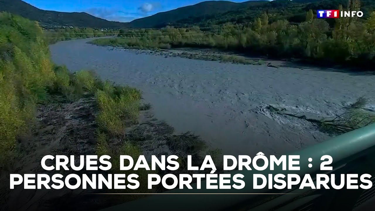 Les disparus tragiques après les inondations dévastatrices dans la Drôme