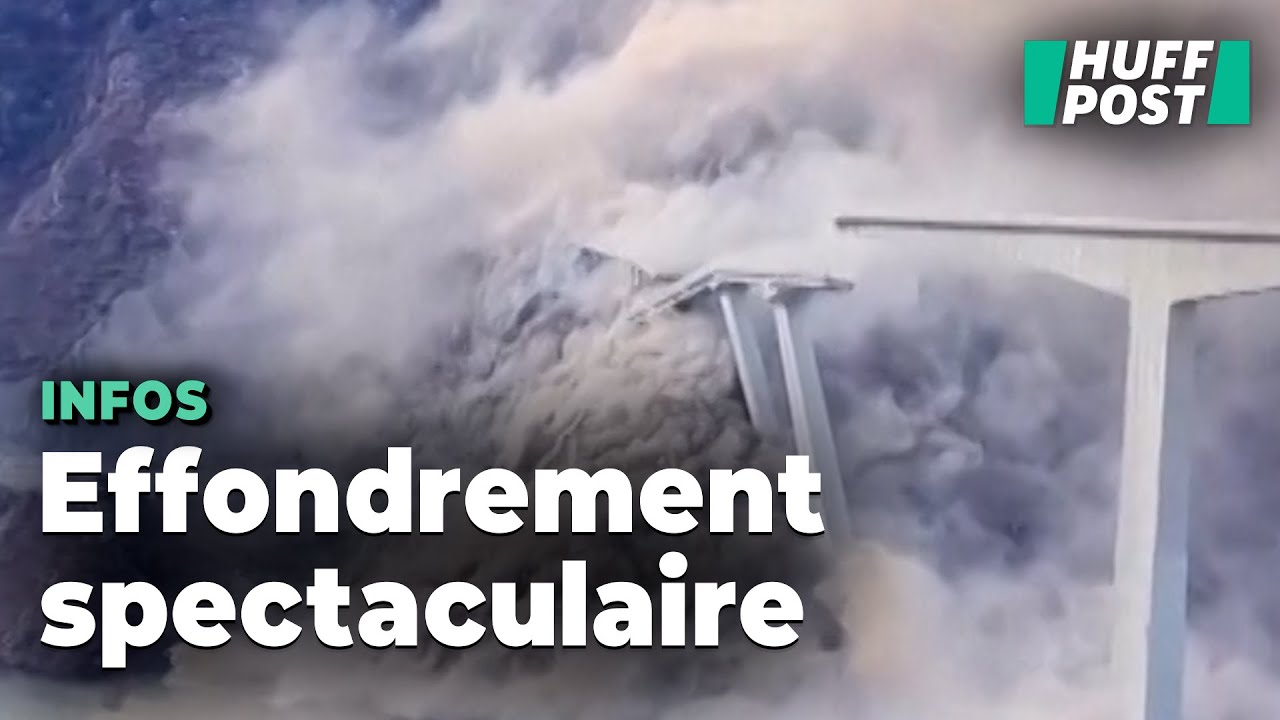 Effondrement d&rsquo;un pont chinois : l&rsquo;inauguration à peine finie