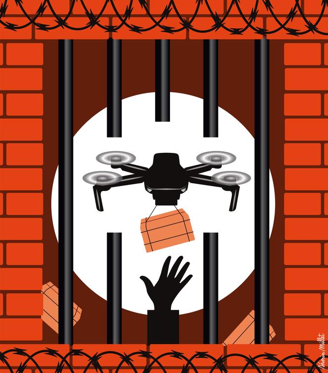 La menace des drones au-dessus des prisons françaises : un fléau incontrolable ?