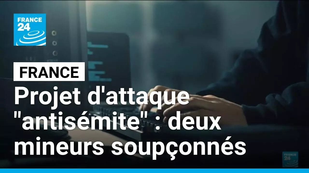 Des menaces antisémites : deux mineurs interpellés